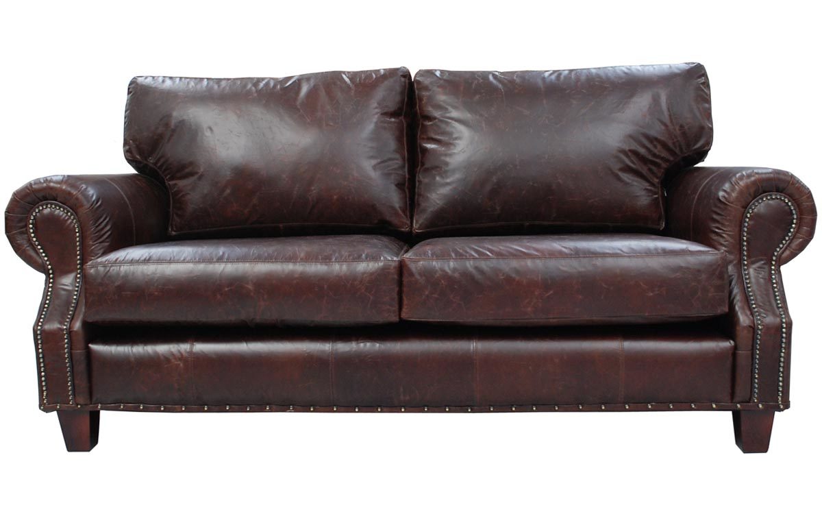 Castlederg Vintage Leather Sofa
