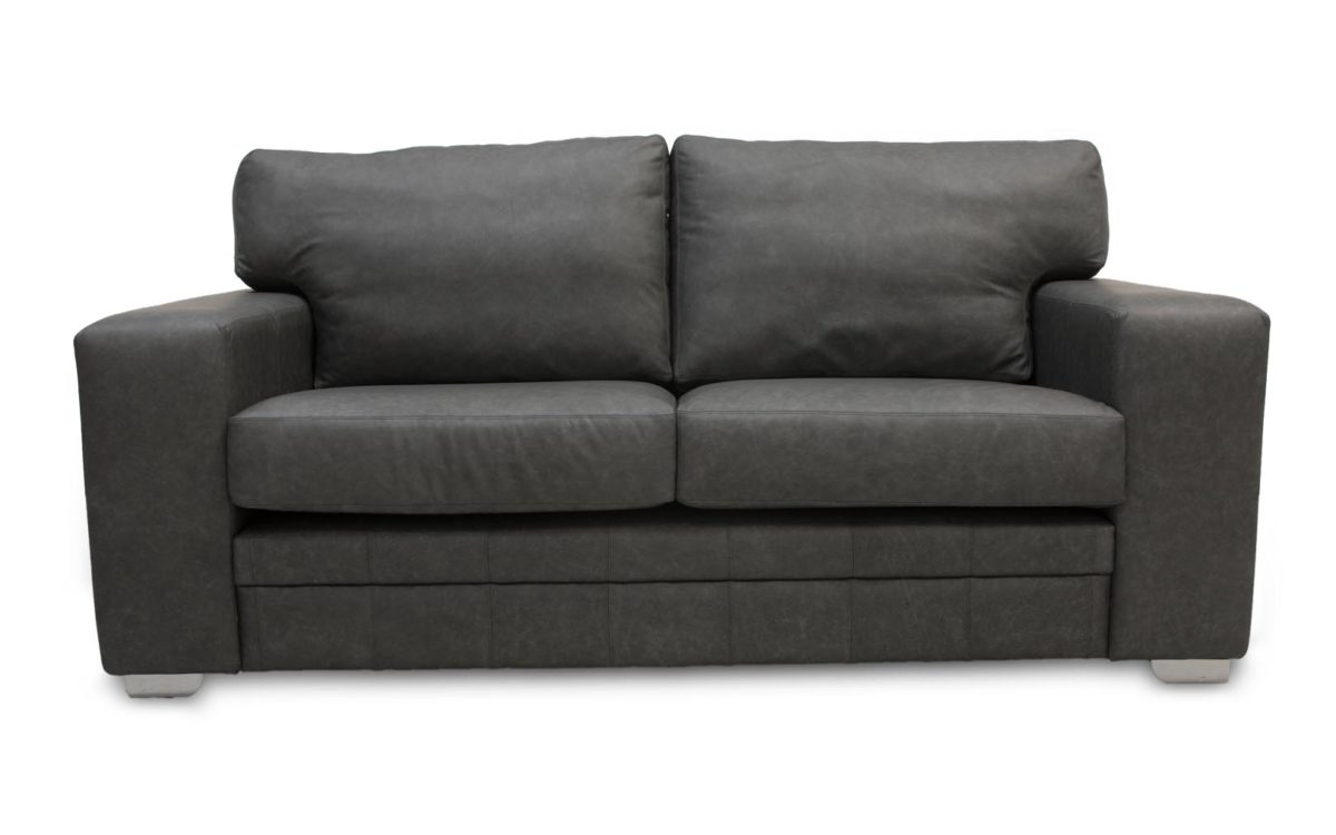 Dublin Chunky Leather Sofa Bed